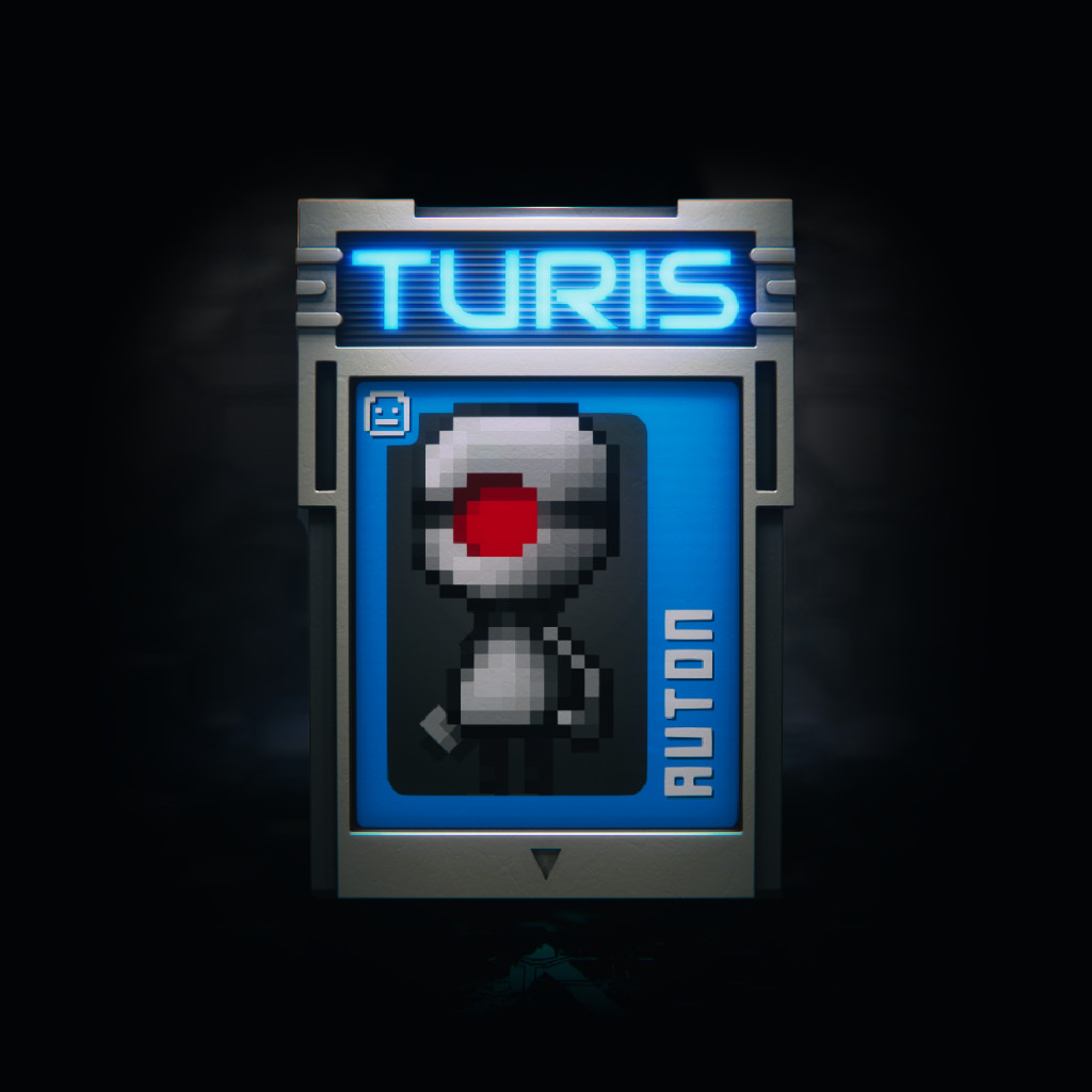 Turis Station Auton cartridge — Wishlist on Steam for the retro sci-fi Auton social simulation by Reality Boffins